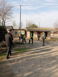 Beyləqanda “Yeni ilə təmiz mühitlə” devizi ilə ümumrayon iməcliyi keçirilib