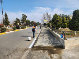 Beyləqanda abadlıq və təmizlik işi davam etdirilir