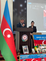 Şəhid Quliyev Barat Nizami oğlunun xatirəsinə həsr olunmuş tədbir keçirildi