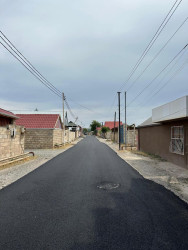 Beyləqan şəhəri Habil Hacıyev küçəsində asfaltlanma işləri yekunlaşıb