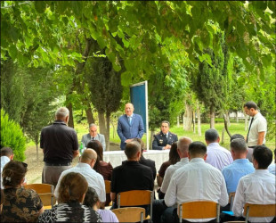 Yeni Mil qəsəbəsində vətəndaşların müraciətləri dinlənilib