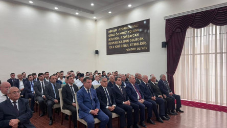 Beyləqanda Zərifə Əliyevanın anadan olmasının 103 illiyinə həsr olunmuş tədbir keçirilib