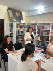 Beyləqanda sağlam həyat tərzinin təbliğinə həsr olunmuş görüş keçirilib