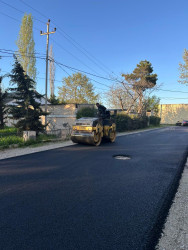 Beyləqanda yol infrastrukturu mərhələli şəkildə yenilənir.