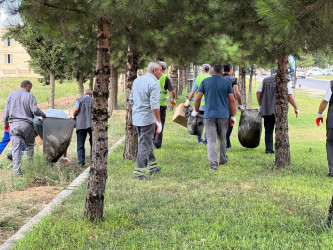 Ümumrespublika Təmizlik Marafonu çərçivəsində Beyləqan rayonunda da iməcilik keçirilib.