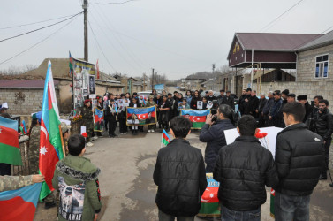 Vətən müharibəsi şəhidi Xudiyev Toğrulun doğum günü qeyd olunub.