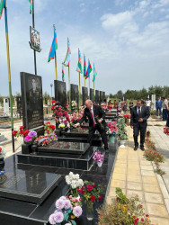 Şəhid Həsənov Ərəstun Əfşan oğlunun doğum günü qeyd olunub.