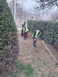 Beyləqanda abad mühit, əhalinin rahatlığının artırılması və sağlam yaşayış şəraitinin formalaşması məqsədilə abadlıq və təmizlik işləri mərhələli şəkildə davam etdirilir.