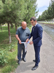 Beyləqanda “İnsan Hüquqları Aylığı” çərçivəsində maarifləndirici kampaniya keçirilib