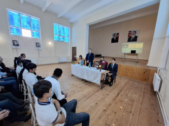 Beyləqanda “Radikal dini cərəyanların gənclərə təsiri: Necə qorunmalı?” mövzusunda maarifləndirici tədbir keçirilib