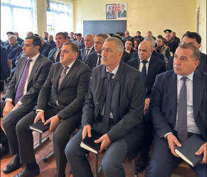 15 aprel 2025-ci il tarixdə Beyləqan Rayon İcra Hakimiyyətinin başçısı Əziz Əzizov növbəti səyyar görüşü Yuxarı Aran qəsəbəsində keçirib.