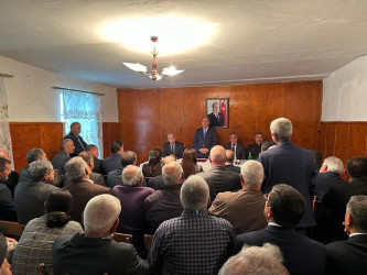 6 may 2025-ci il tarixdə Qəhrəmanlı qəsəbəsində səyyar qəbul keçirilib.