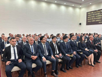 Beyləqanda Prokurorluq işçilərinin peşə bayramı günü qeyd olunub