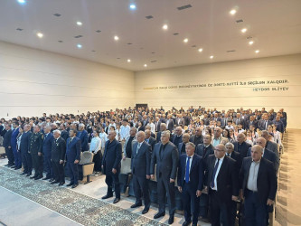 Beyləqanda xalq şairi Səməd Vurğunun anadan olmasının 120 illik yubileyi münasibətilə möhtəşəm tədbir keçirilib.