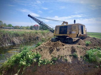 Beyləqanda suvarma infrastrukturunun yaxşılaşdırılması istiqamətində ardıcıl tədbirlər görülür