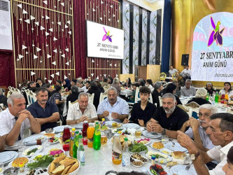 Beyləqanda Anım Günü ilə əlaqədar şəhidlərin xatirəsinə ehsan süfrəsi təşkil olunub
