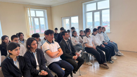 “Şəhərsalma və Memarlıq İli” çərçivəsində maarifləndirici tədbir keçirilib