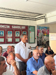 22.07.2025-ci il tarixdə Tatalılar kəndində səyyar qəbul-görüş keçirilib