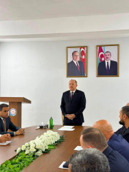 Beyləqan Rayon İcra Hakimiyyətində aqrar sahənin inkişafına dair Dövlət Proqramının icrası müzakirə olunub