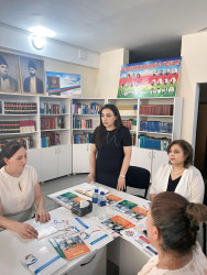 Beyləqanda sağlam həyat tərzinin təbliğinə həsr olunmuş görüş keçirilib