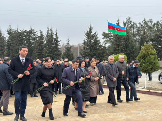 Beyləqanda Xocalı soyqırımının 34-cü ildönümü anılıb