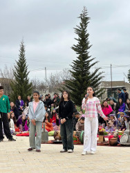 Beyləqan şəhər Humanitar Fənlər Təmayüllü Liseyində Novruz Bayramı ilə əlaqədar bayram şənliyi keçirilib.