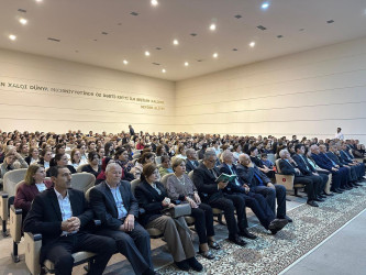 Beyləqanda yazıçı, publisist Şəfəq Nasirlə ədəbi-bədii görüş keçirilib.