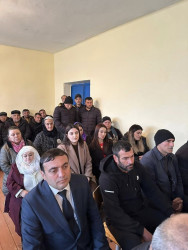 Yuxarı Aran qəsəbəsində səyyar qəbul keçirilib