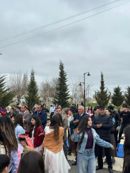 Beyləqan şəhər Humanitar Fənlər Təmayüllü Liseyində Novruz Bayramı ilə əlaqədar bayram şənliyi keçirilib.