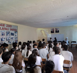 “Narkomaniya əsrin bəlasıdır” mövzusunda maarifləndirici görüş təşkil edilib.
