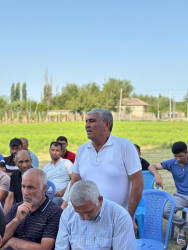 01.07.2025-ci il tarixdə Günəşli qəsəbəsində səyyar qəbul keçirilib.