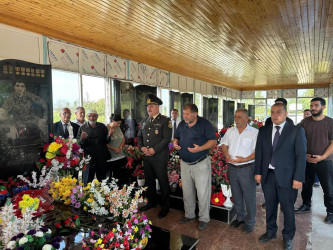 Yeni Mil və Milabad qəsəbələrində şəhidlərimizin məzarları ziyarət olunub