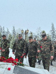 Beyləqanda 20 Yanvar şəhidlərinin xatirəsi ehtiramla yad edilib