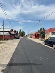 Beyləqan şəhəri Habil Hacıyev küçəsində asfaltlanma işləri yekunlaşıb