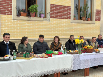Beyləqan şəhər Humanitar Fənlər Təmayüllü Liseyində Novruz Bayramı ilə əlaqədar bayram şənliyi keçirilib.