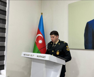 Beyləqanda Səfərbərlik və Hərbi Xidmətə Çağırış üzrə Dövlət Xidmətinin yaradılmasının ildönümü qeyd olunub