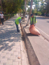 Beyləqanda abadlıq və təmizlik işləri mütəmadi davam etdirilir