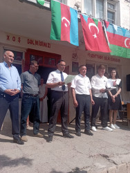 Beyləqanda “Son zəng” sədaları: Rayon İcra Hakimiyyəti başçısının təbriki məzunlara çatdırıldı!