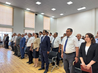 15.07.2025-ci il tarixdə Dünyamalılar kəndində növbəti səyyar qəbul-görüş keçirildi.