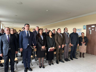 Beyləqan Rayon İcra Hakimiyyətinin başçısı Əziz Əzizov Birinci Şahsevən kəndində vətəndaşlarla növbəti səyyar qəbul-görüş keçirib.