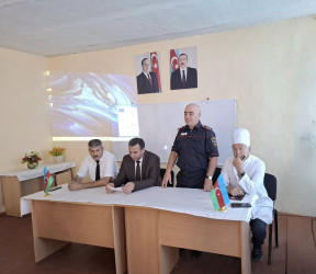 “Narkomaniya əsrin bəlasıdır” mövzusunda maarifləndirici görüş təşkil edilib.