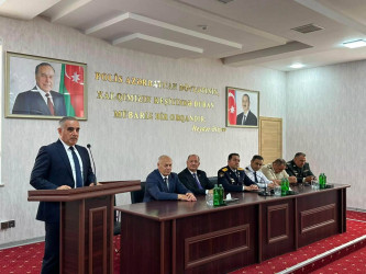 Beyləqanda 2 İyul – Azərbaycan Polisi Günü münasibətilə tədbir keçirilib.