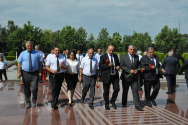 "14 iyul 1969-cu il: Müstəqil və qüdrətli Azərbaycanın təməlinin qoyulduğu gün" adlı tədbir keçirildi.