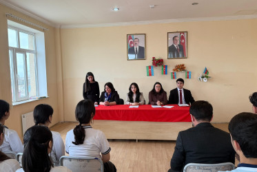 “Şəhərsalma və Memarlıq İli” çərçivəsində maarifləndirici tədbir keçirilib