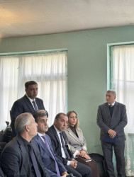 Türklər qəsəbəsində səyyar qəbul keçirilib