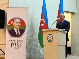 Beyləqanda Ulu Öndər Heydər Əliyevin 102 illik yubileyi qeyd olundu.