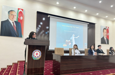 “Uşaqlara kitab verək, həyat yükü yox: erkən evliliyə birlikdə yox deyək” mövzusunda maarifləndirici tədbir keçirilib.