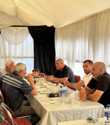 Beyləqan Rayon İcra Hakimiyyətinin başçısı Əziz Əzizov şəhid anasının yas mərasimində iştirak edib