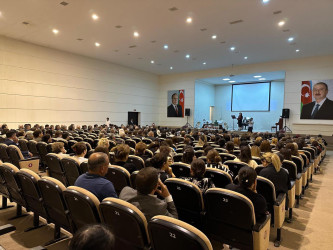 Beyləqanda yazıçı, publisist Şəfəq Nasirlə ədəbi-bədii görüş keçirilib.