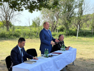 01.07.2025-ci il tarixdə Günəşli qəsəbəsində səyyar qəbul keçirilib.